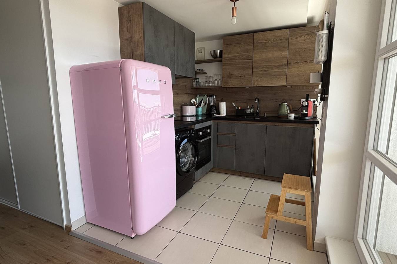 Ganze Wohnung, Ferienwohnung für 5 Personen mit Balkon in Straßburg, Region Straßburg