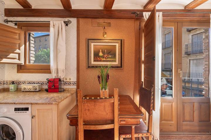 Ferienwohnung 'Zayda' mit Balkon, Wi-Fi und Klimaanlage in Daroca, Saragossa Provinz