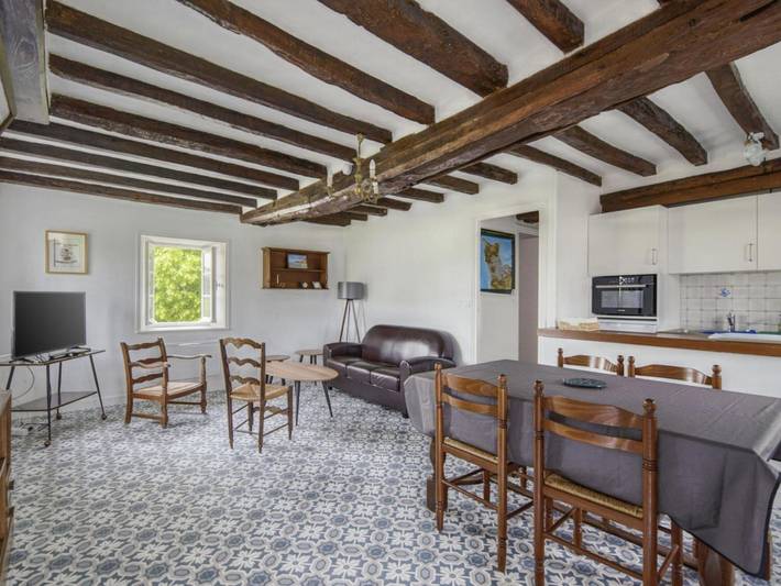 Maison de vacances pour 4 personnes, avec Jardin à Aignerville