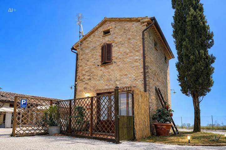 Agriturismo für 4 Personen, mit Garten und Terrasse