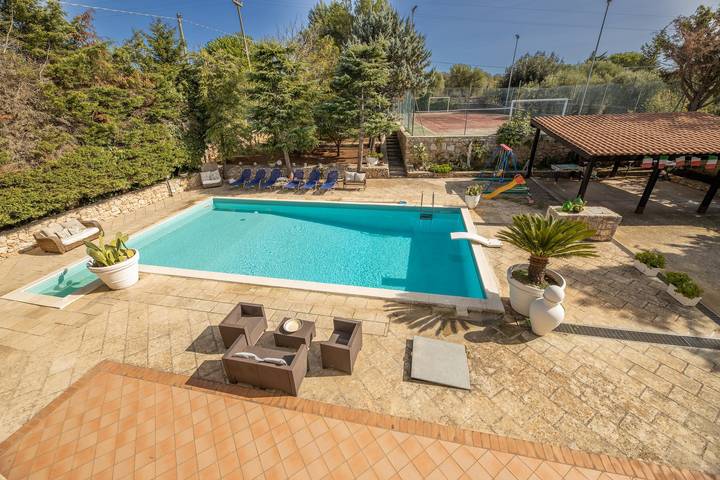 Location de vacances pour 8 personnes, avec balcon/terrasse et balcon à Martina Franca - 3