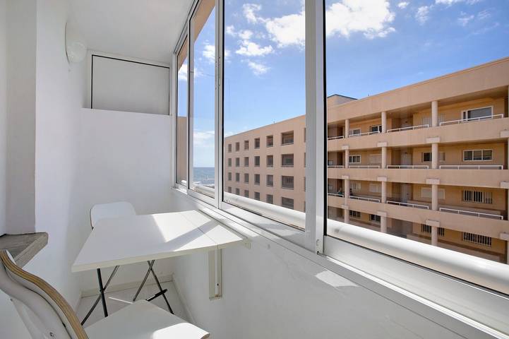 Appartement entier, Appartement de vacances 'Medano Beach Home Ocean View' avec vue mer, balcon et Wi-Fi in Playa el Médano, Granadilla de Abona