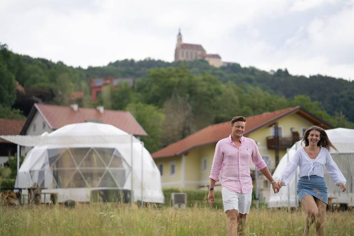 Ferienwohnung für 4 Personen, mit Terrasse und Whirlpool sowie Garten und Sauna in Pöllauberg