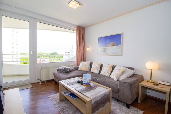 Ferienwohnung für 4 Personen, mit Balkon und Sauna, mit Haustier in Döse