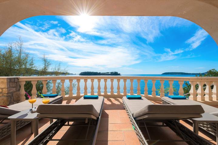 Villa pour 10 personnes, avec vue sur l’océan et jardin à Lozica - 4