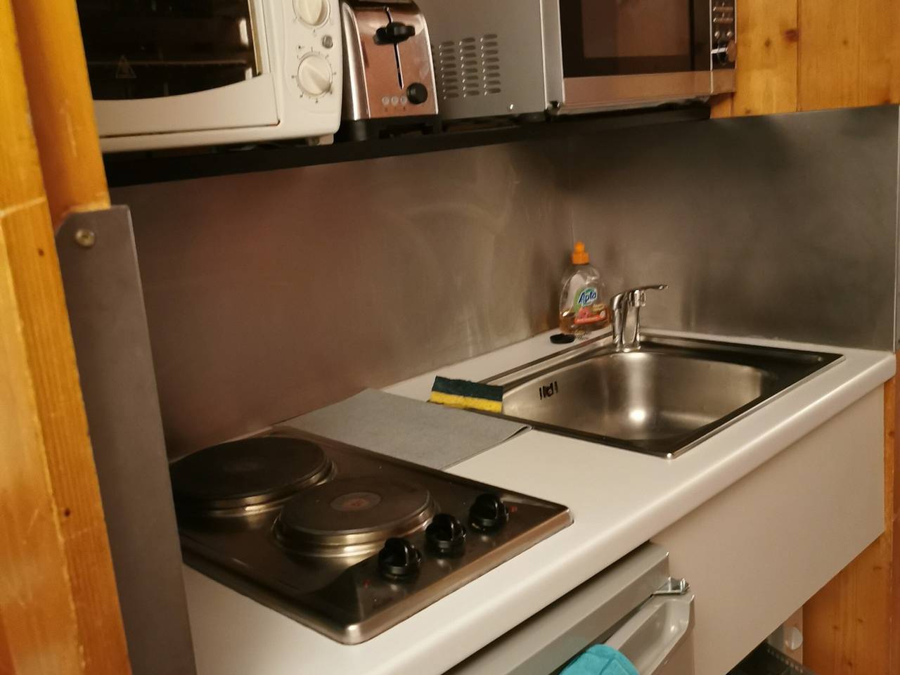 Studio entier, Studio ski aux pieds avec balcon aux Arcs 1800 in Arc 1800, Bourg-Saint-Maurice