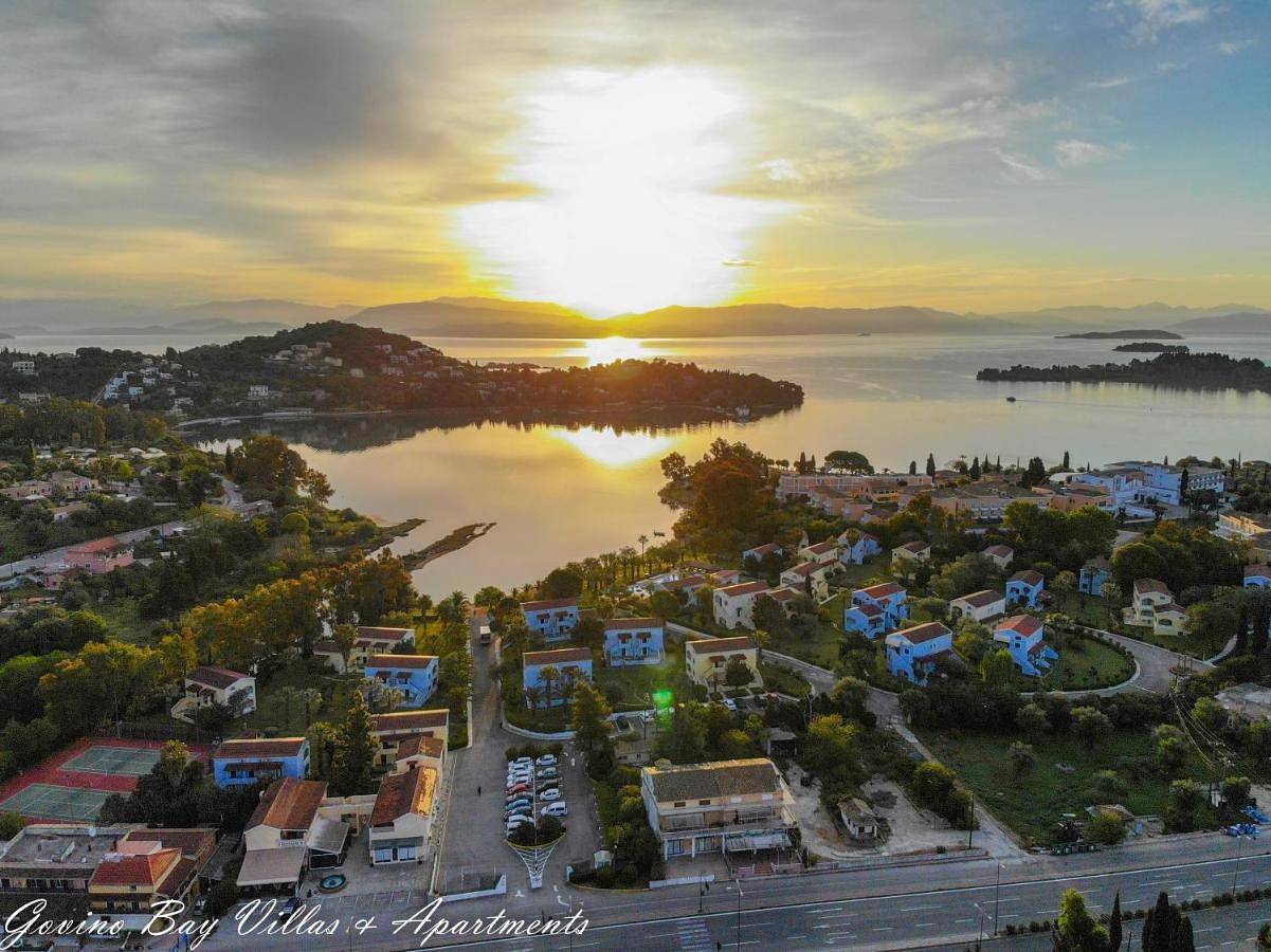 Govino Bay in Gouvia, Korfu