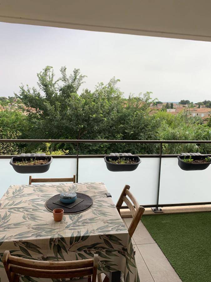 Appartement entier, Appartement F2 Epure Montpellier avec terrasse in Saint-Jean-de-Védas, Côte méditerranéenne (France)