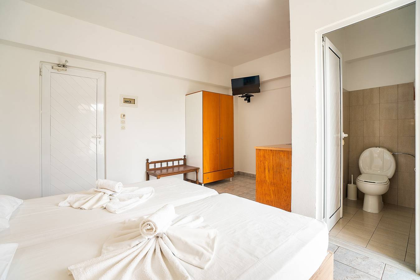 Appartement 'Sotirakis Standard Room 6' met bergzicht, Wifi en airconditioning, foto 9