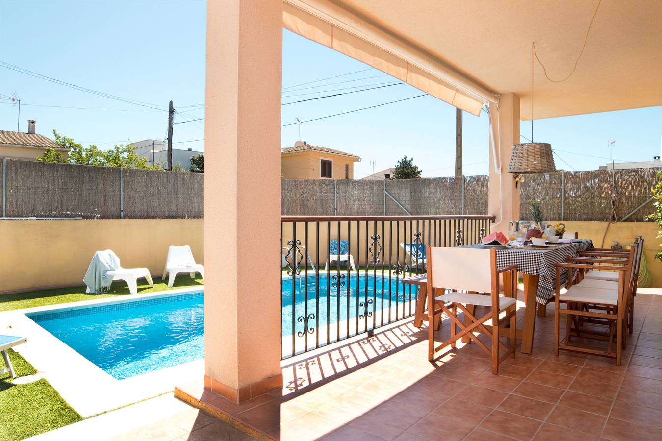 Casa de Férias 'Es Reco' com Piscina Privada, Wi-Fi e Ar Condicionado in Sa Ràpita, Campos (Espanha)