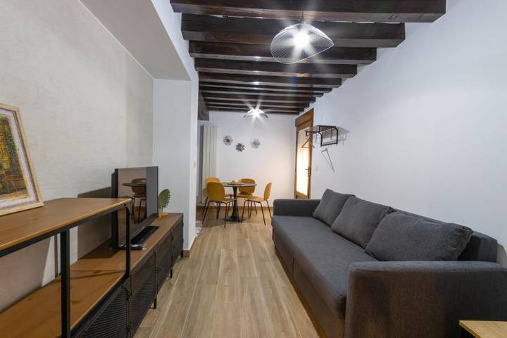Apartamento para 3 personas, con jardín en La Moraña