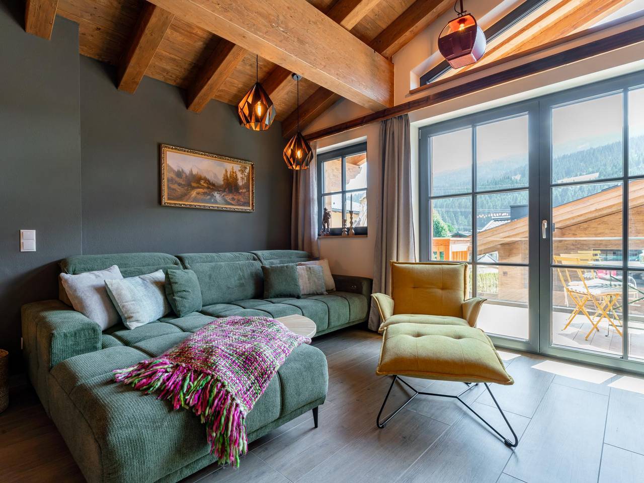 Prachtig chalet met sauna direct bij de skilift in Wagrain, Ski Amadé