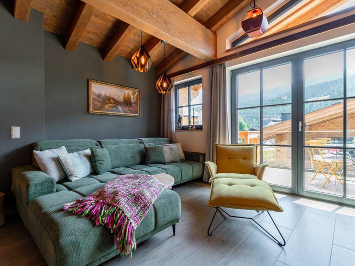 Chalet für 10 Personen, mit Sauna und Balkon sowie Garten in Wagrain - 4