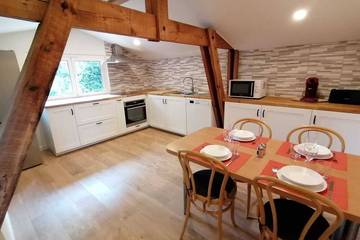 Gîte pour 6 personnes, avec piscine et jardin à Magescq