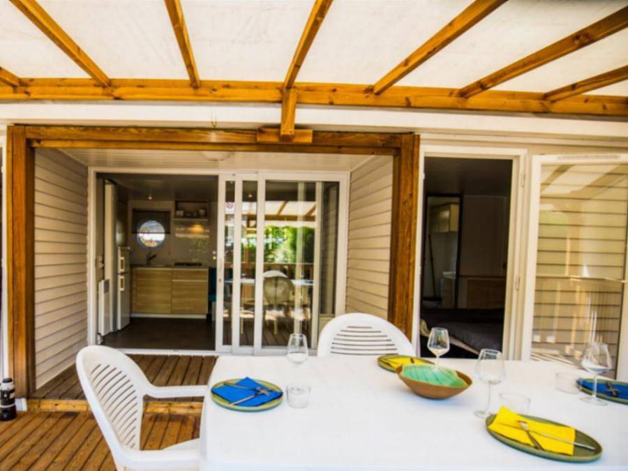 Camping Paradis Carcans Lacanau - Mobilhome 4 personas - Prestige 2ch in Carcans, Lesparre-Médoc region