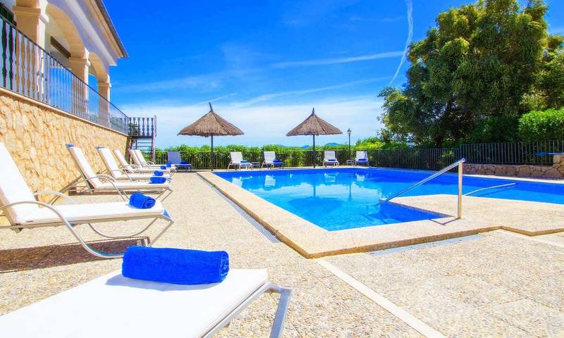 Villa für 12 Personen mit Pool in Petra (Mallorca), Mallorca Inselmitte