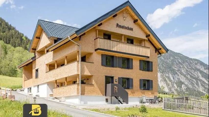 Ferienwohnung für 5 Personen, mit Garten und Terrasse in Brand