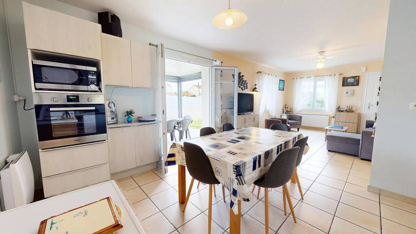 Villa pour 6 personnes, avec jardin à Saint-Hilaire-de-Riez - 3