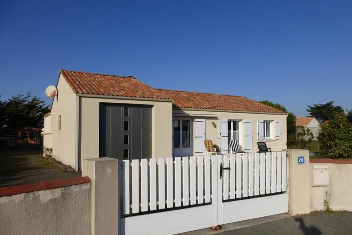 Villa pour 8 personnes, avec terrasse et jardin à Bretignolles-sur-Mer