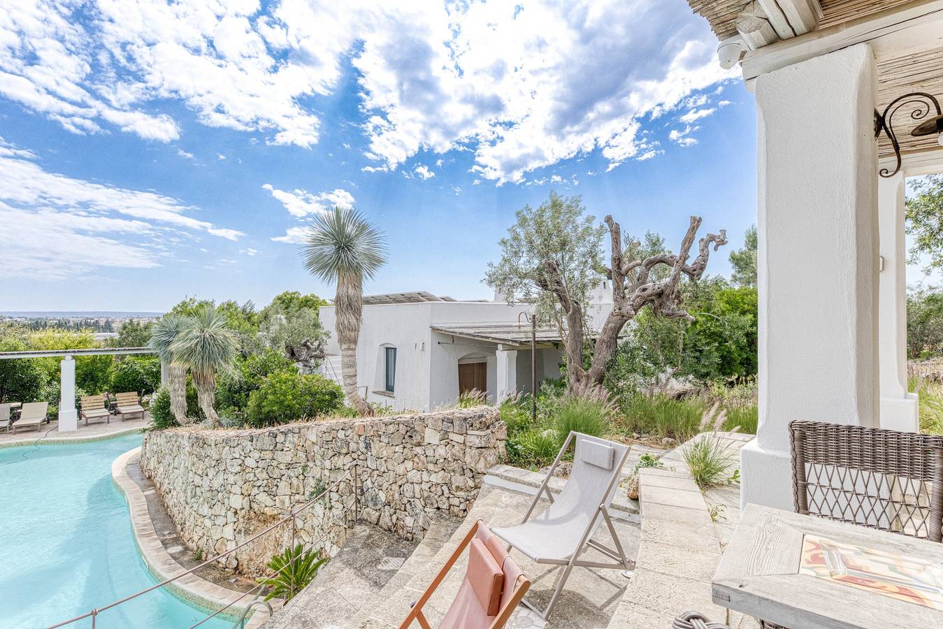 Villa "Tia Maria Country Inn - exclusive" con piscina, giardino e Wi-Fi in Racale, Golfo di Taranto
