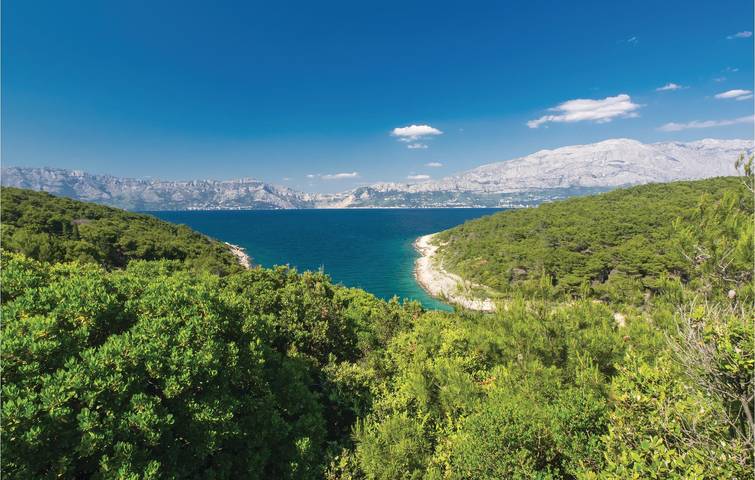Gemütliche Wohnung mit Terrasse, WLAN und Parkplatz, 1,5 km vom Strand entfernt in Povlja, Brac