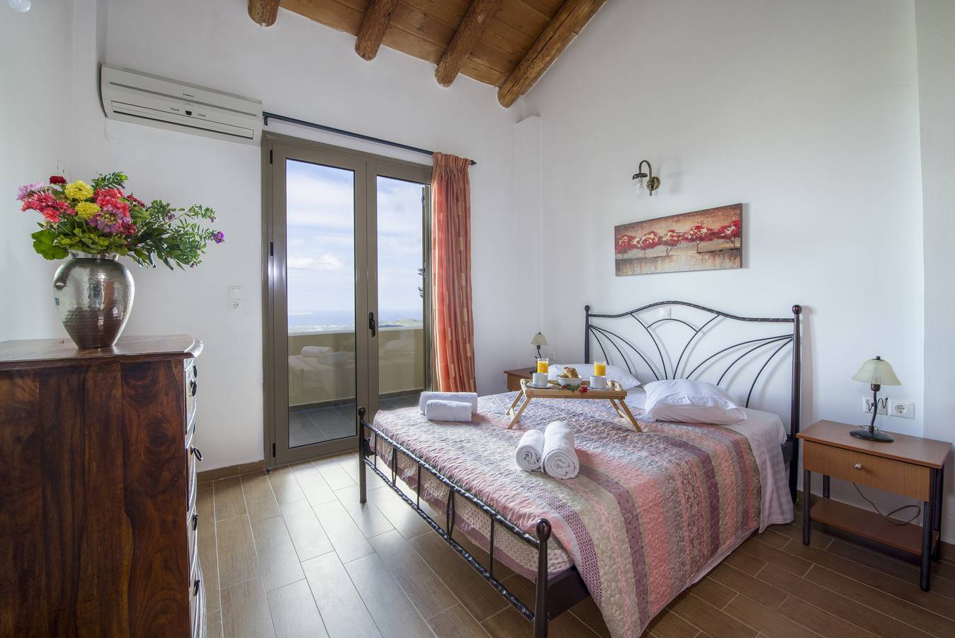 Country House 'Malathiros 5' with Sea View, Wi-Fi and Air Conditioning in Chania region