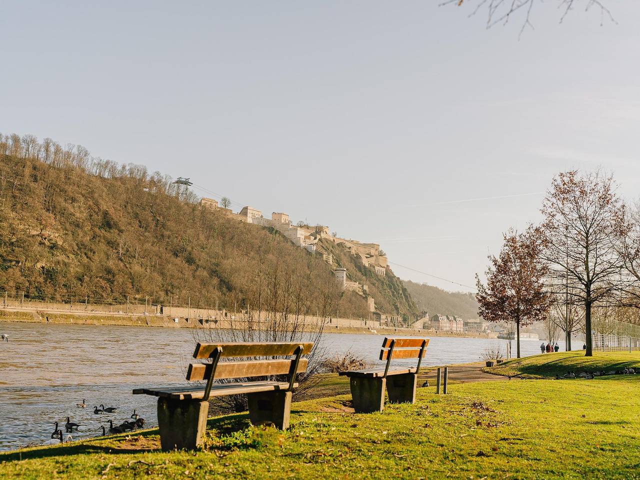 Ganze Wohnung, Wohnung in Koblenz am Deutschen Eck in Lützel, Koblenz
