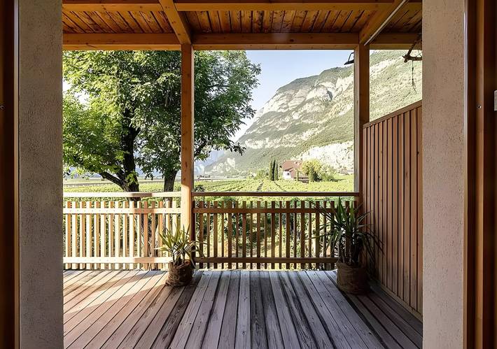 Ferienwohnung für 6 Personen, mit Garten in 