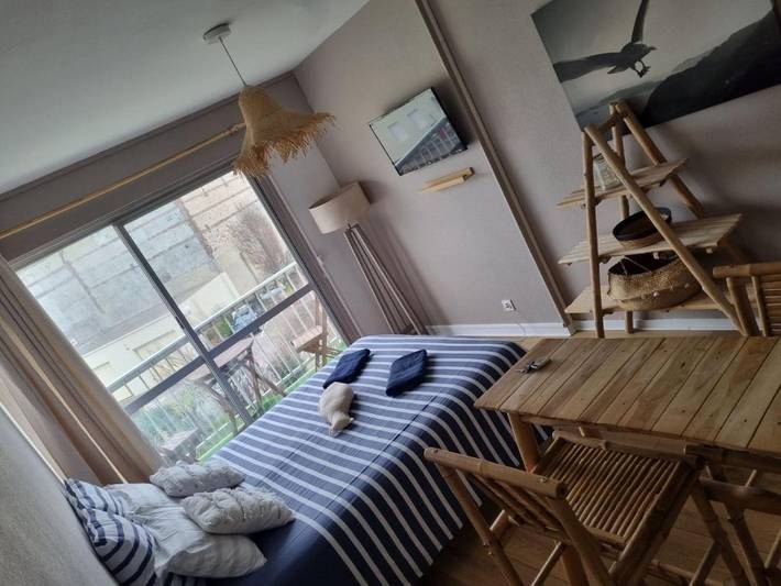 Gîte pour 2 personnes, avec balcon dans Port De Fecamp