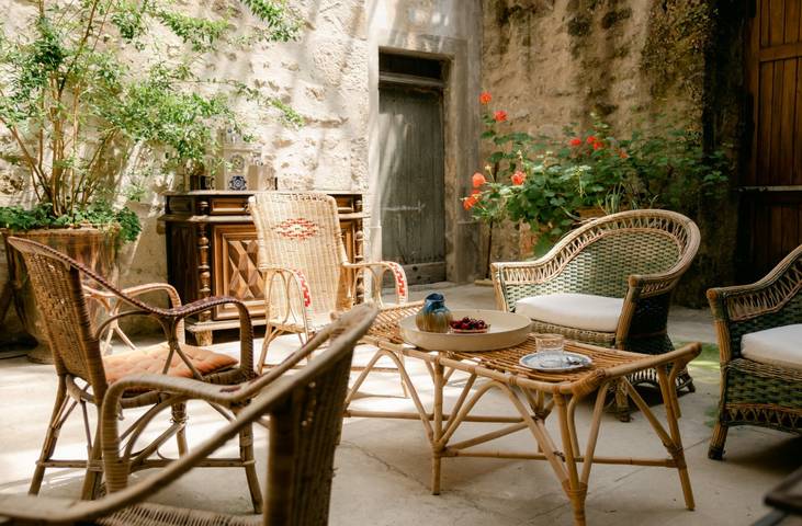 Chambre d’hôte pour 5 personnes, avec jardin en Ardèche