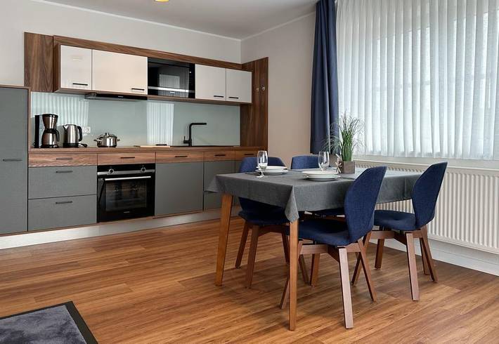 Ganze Ferienwohnung, Gästehaus Käptn-Ahoi - Fw K1 Gästehaus Käptn - Deichstr. 24 in Horumersiel, Wangerland
