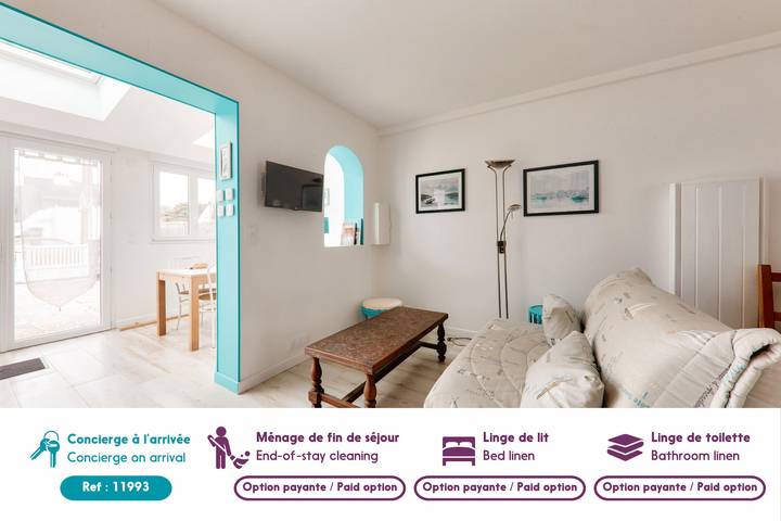 Location de vacances pour 4 personnes, avec jardin et terrasse dans Kerhostin - 3
