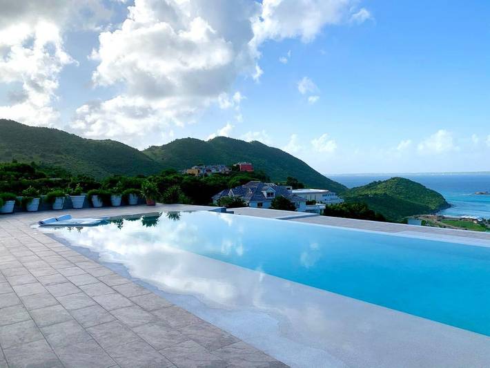Maison d’hôte pour 2 personnes, avec jardin et vue ainsi que piscine et sauna dans Saint Martin - 4
