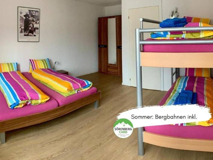 Ferienwohnung für 4 Personen, mit Sauna und Balkon in Sörenberg