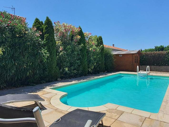 Maison de vacances pour 8 personnes, avec terrasse et piscine - 1