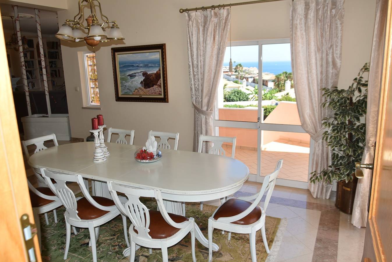 Villa 'Malu' with Sea View, Wi-Fi and Air Conditioning in Albufeira, Faro District