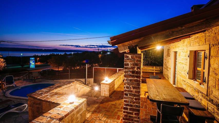 Ferienhaus für 11 Personen, mit Garten und Pool, mit Haustier in Jasenice - 2