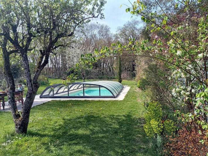 Gîte pour 6 personnes, avec jardin ainsi que piscine et terrasse dans Saint-Pierre-la-Noue - 3