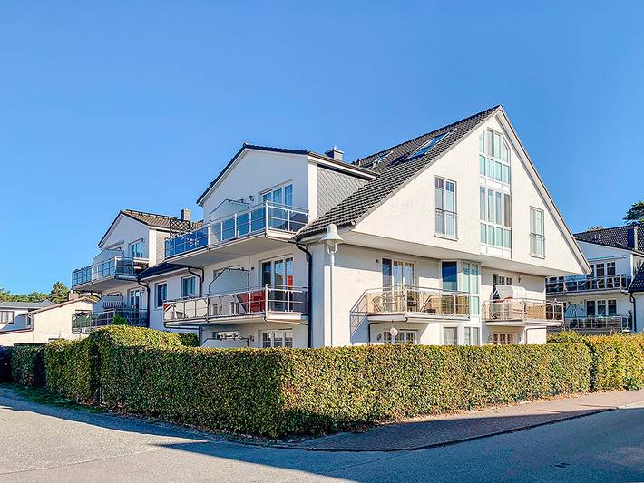 Ferienwohnung für 4 Personen, mit Balkon und Terrasse sowie Garten in Thiessow