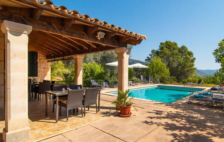 Selva Oasis: Apartamento de 2 dormitorios con piscina y terraza in Moscari, Selva (Mallorca)