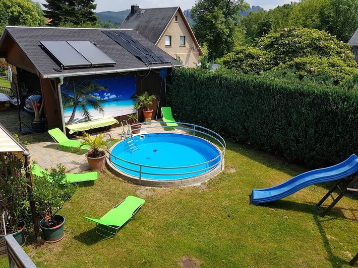 Ferienhaus für 5 Personen, mit Terrasse und Garten in Ostrau