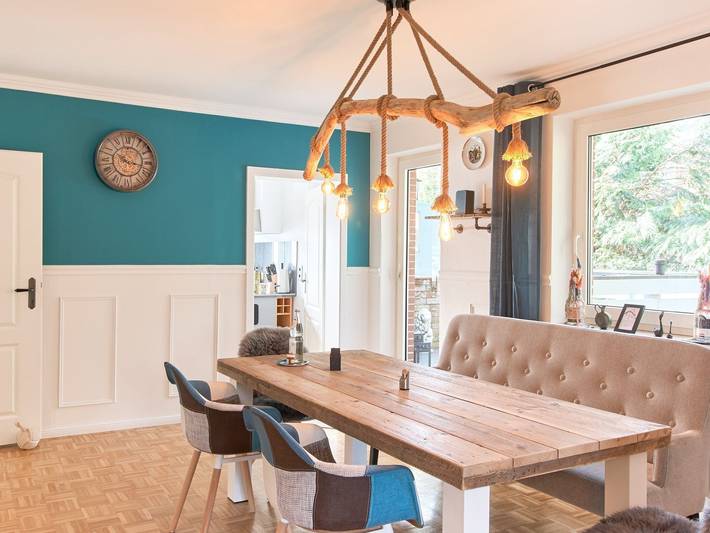 Ferienwohnung für 4 Personen, mit Garten und Ausblick sowie Terrasse und Sauna - 1