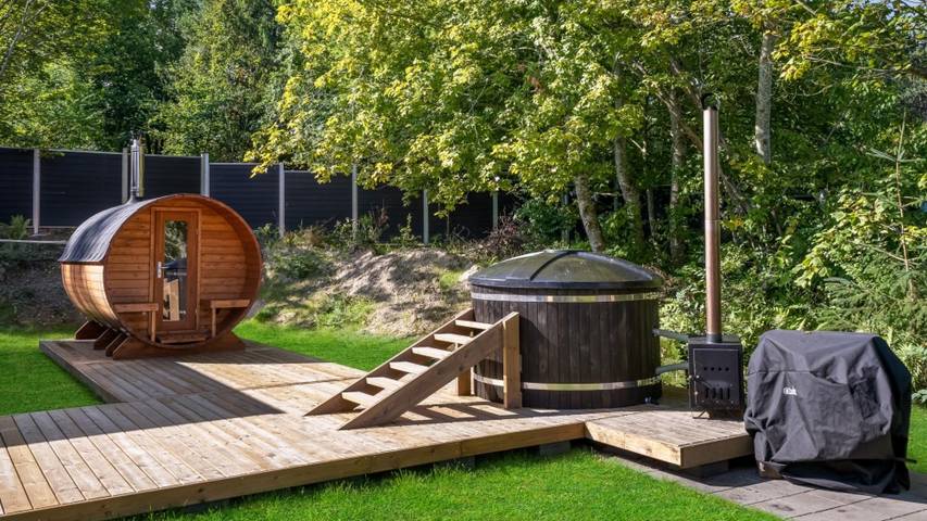 674 – Luksusferiehus med vildmarksbad og sauna til 26 personer in Ordrup (Odsherred), Fårevejle