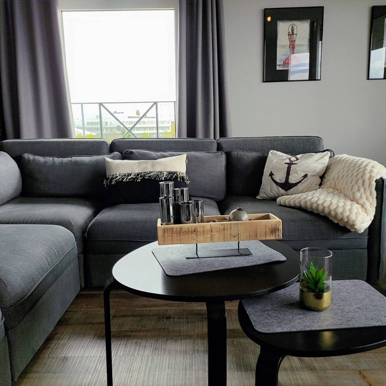 Ganze Wohnung, Penthousewohnung 'Meeresblick' mit Meerblick, Gemeinschaftsgarten und Wlan in Tossens, Butjadingen