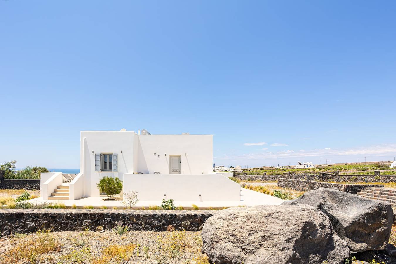 Casa de vacaciones para 2 personas con jardín in Santorini