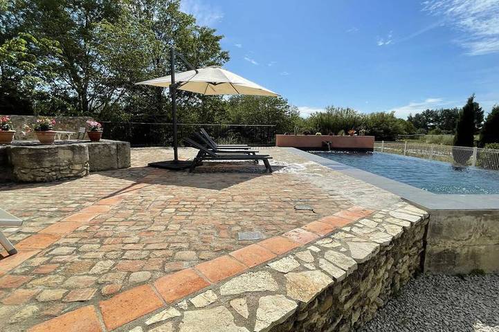 Ferienhaus für 2 Personen, mit Pool und Garten - 1