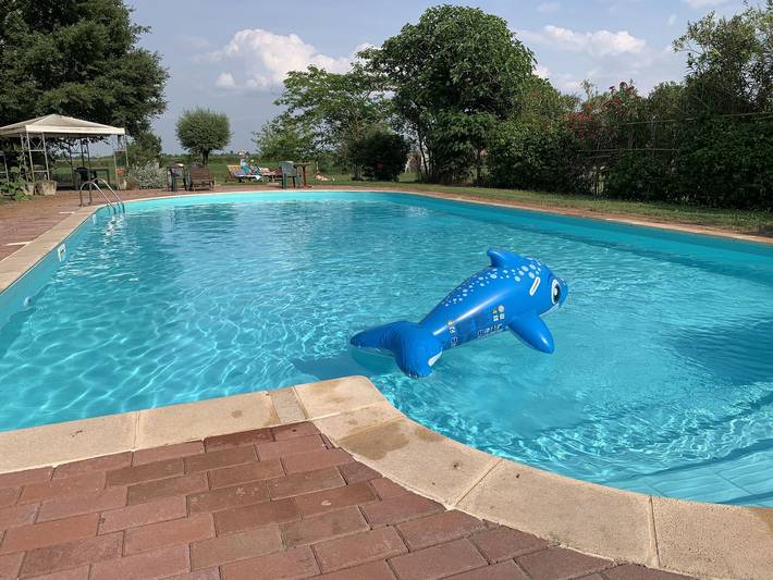Agriturismo per 4 persone, con Giardino e Piscina in Provincia di Rovigo