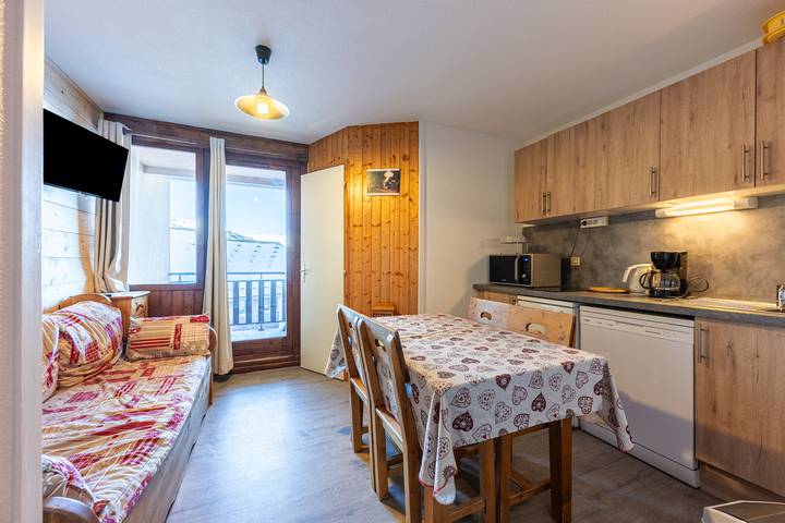 Gîte pour 4 personnes, avec balcon à Valmeinier - 4