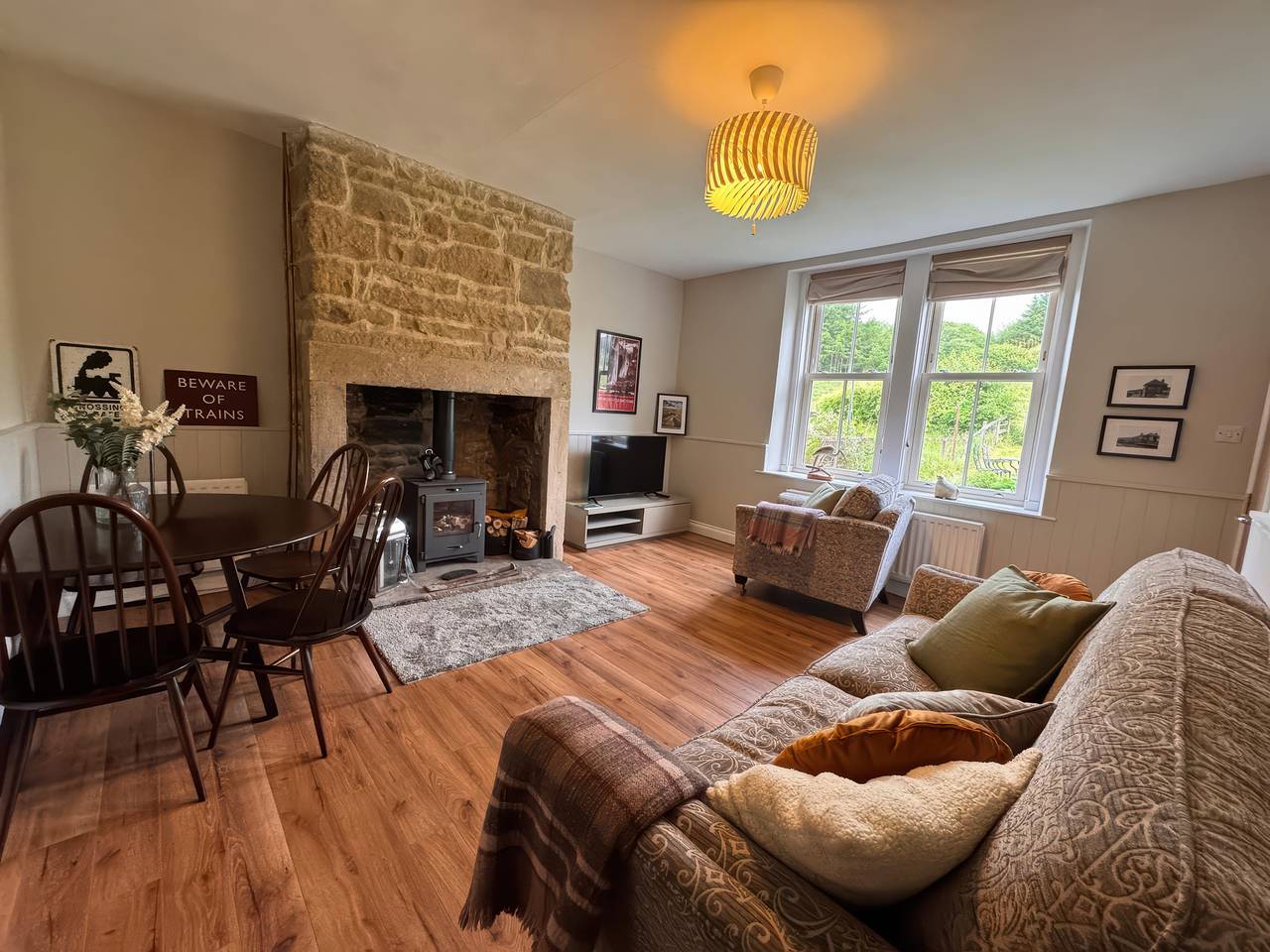 Old Station Cottage in Northumberland