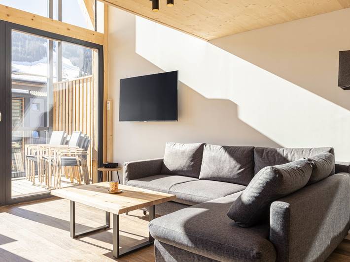 Ferienwohnung für 10 Personen, mit Terrasse und Sauna sowie Ausblick und Garten in Sankt Georgen am Kreischberg - 2